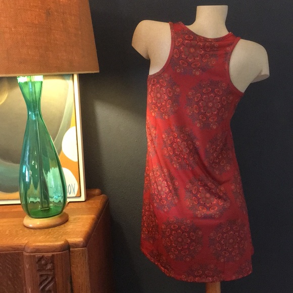 NWT Natural Life Tank Dress Red - Picture 3 of 4